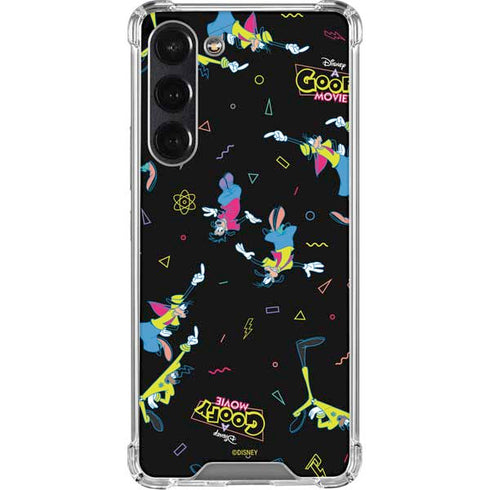 Disney Goofy Movie Pattern Galaxy S23 FE Clear Case
